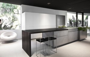 A concrete kitchen, made entirely out of ultra-thin 8mm concrete...