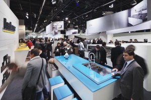 LivingKitchen 2011, Stand Lechner, Halle 4.2 The Cologne Kitchen Show